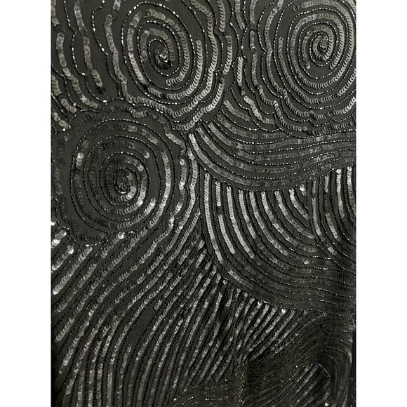 Vintage Leslie Fay Evenings Beaded Silk Jacket Medium - Picture 9 of 9